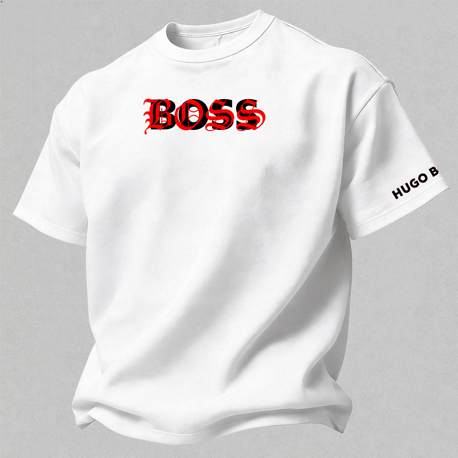 Casual Breathable Printed Oversized Unisex T-shirt