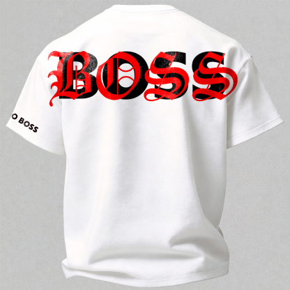 Casual Breathable Printed Oversized Unisex T-shirt