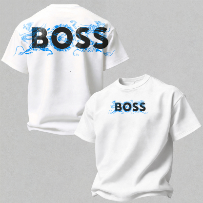 Street Culture Creative Printed Oversized Unisex T-shirt