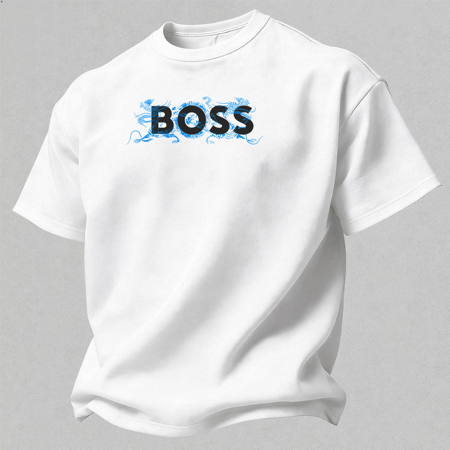 Street Culture Creative Printed Oversized Unisex T-shirt