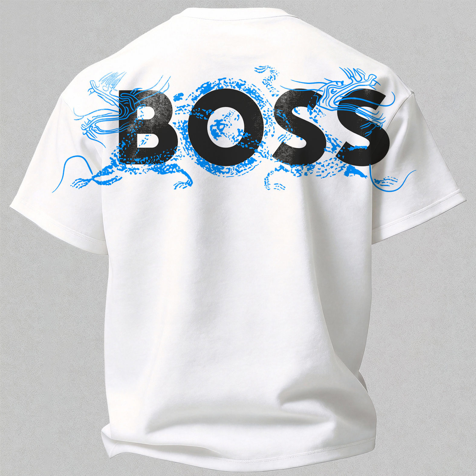 Street Culture Creative Printed Oversized Unisex T-shirt