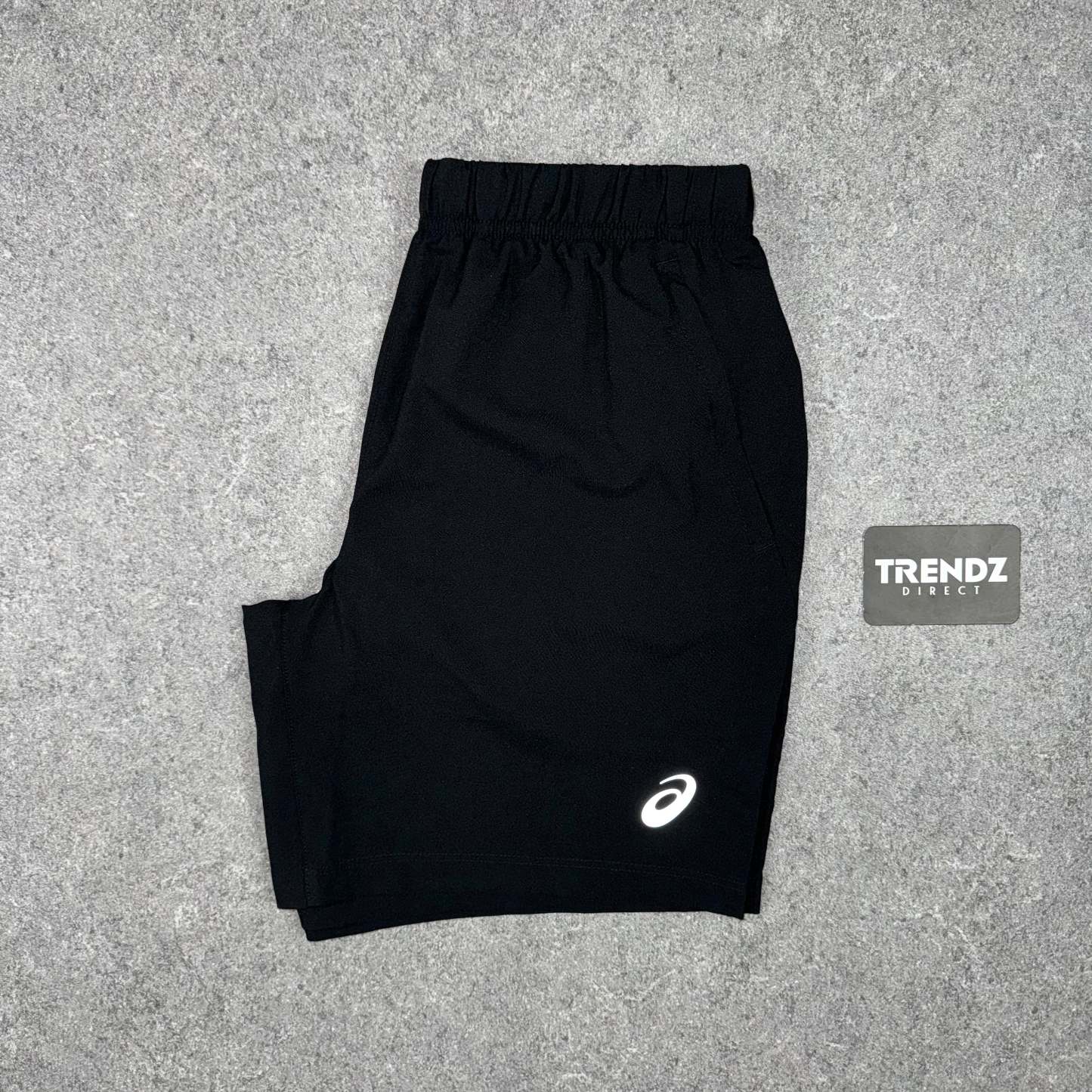 ASICS ROAD LITE T-SHIRT & SHORTS SET - NAVY/BLACK