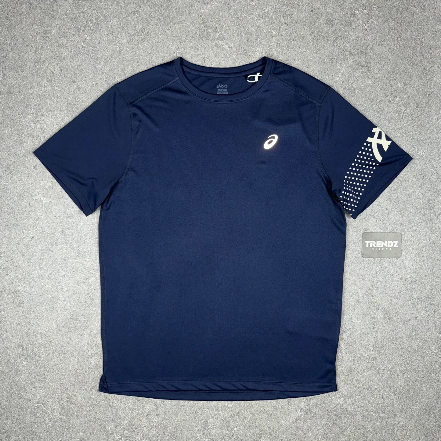 ASICS ICON T-SHIRT & PERFORMANCE SHORTS SET - NAVY/BLACK