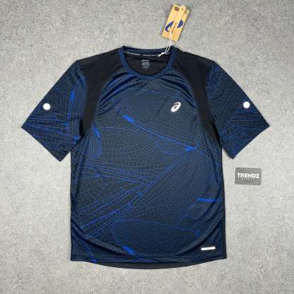 ASICS ROAD LITE T-SHIRT & SHORTS SET - NAVY/BLACK