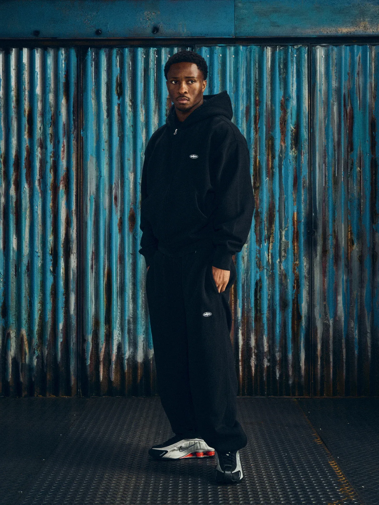 MINI ISLAND ZIP HOODIE [BLACK]