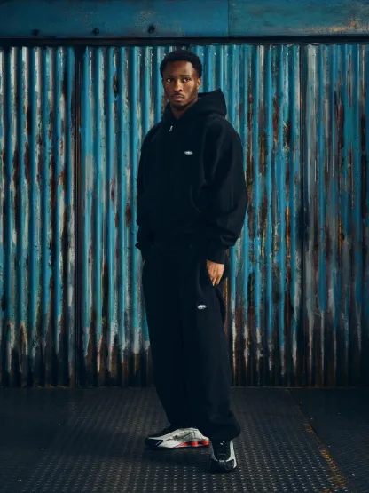 MINI ISLAND ZIP HOODIE [BLACK]