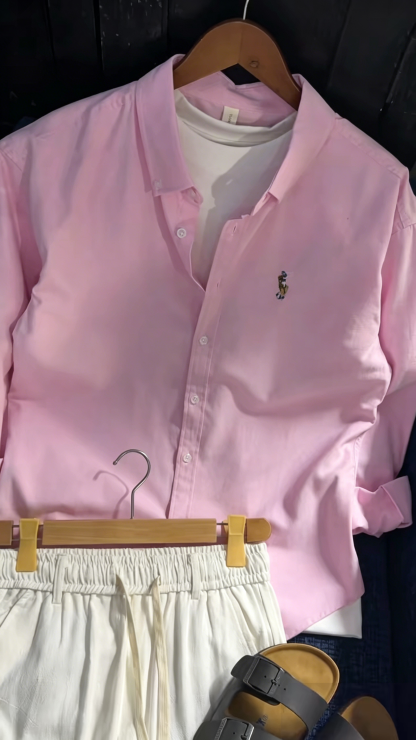 Linen polo set
