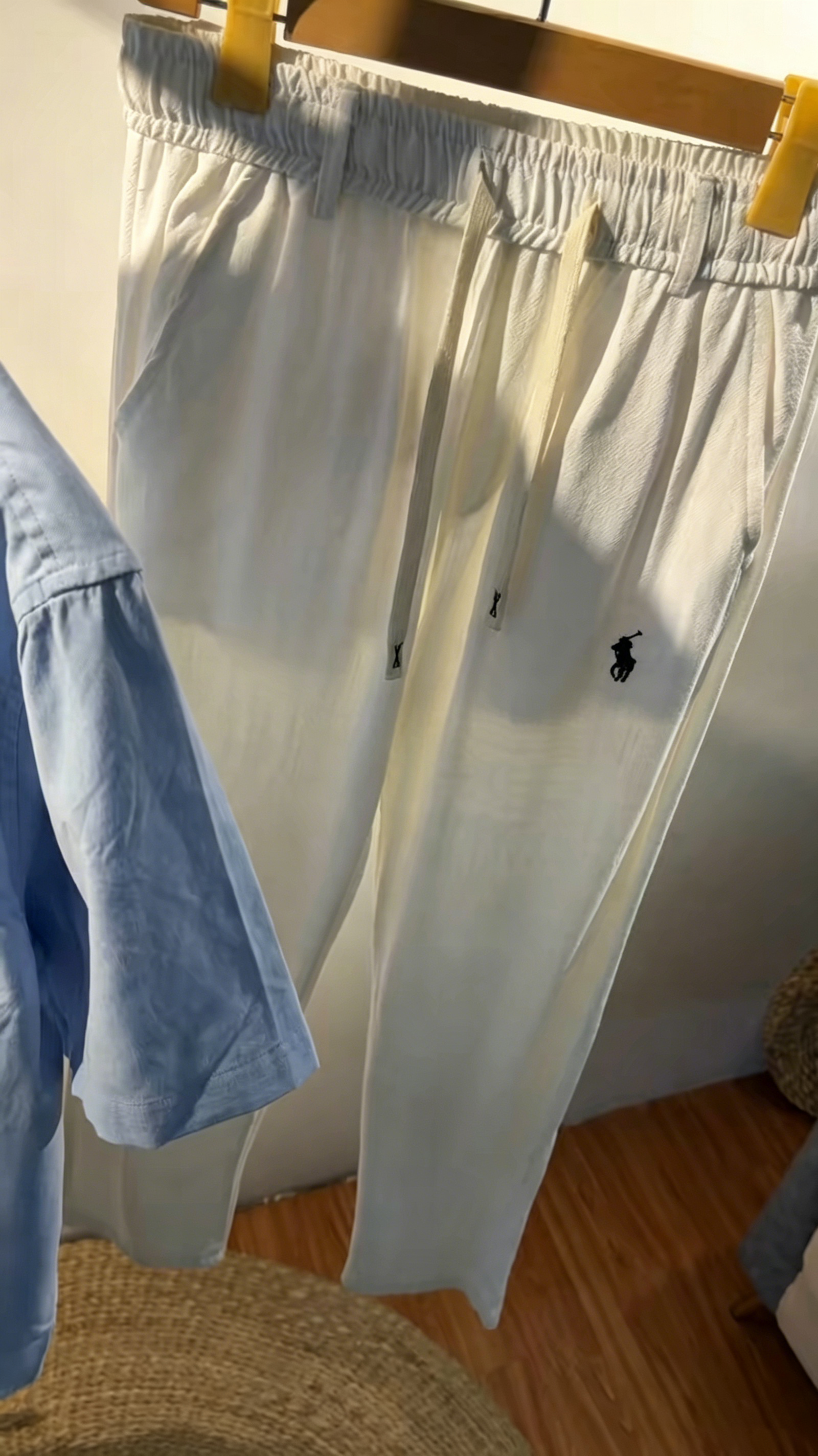 Linen polo set