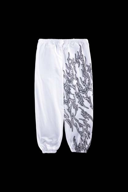 Nightfall Lounger Sweat Pants in White