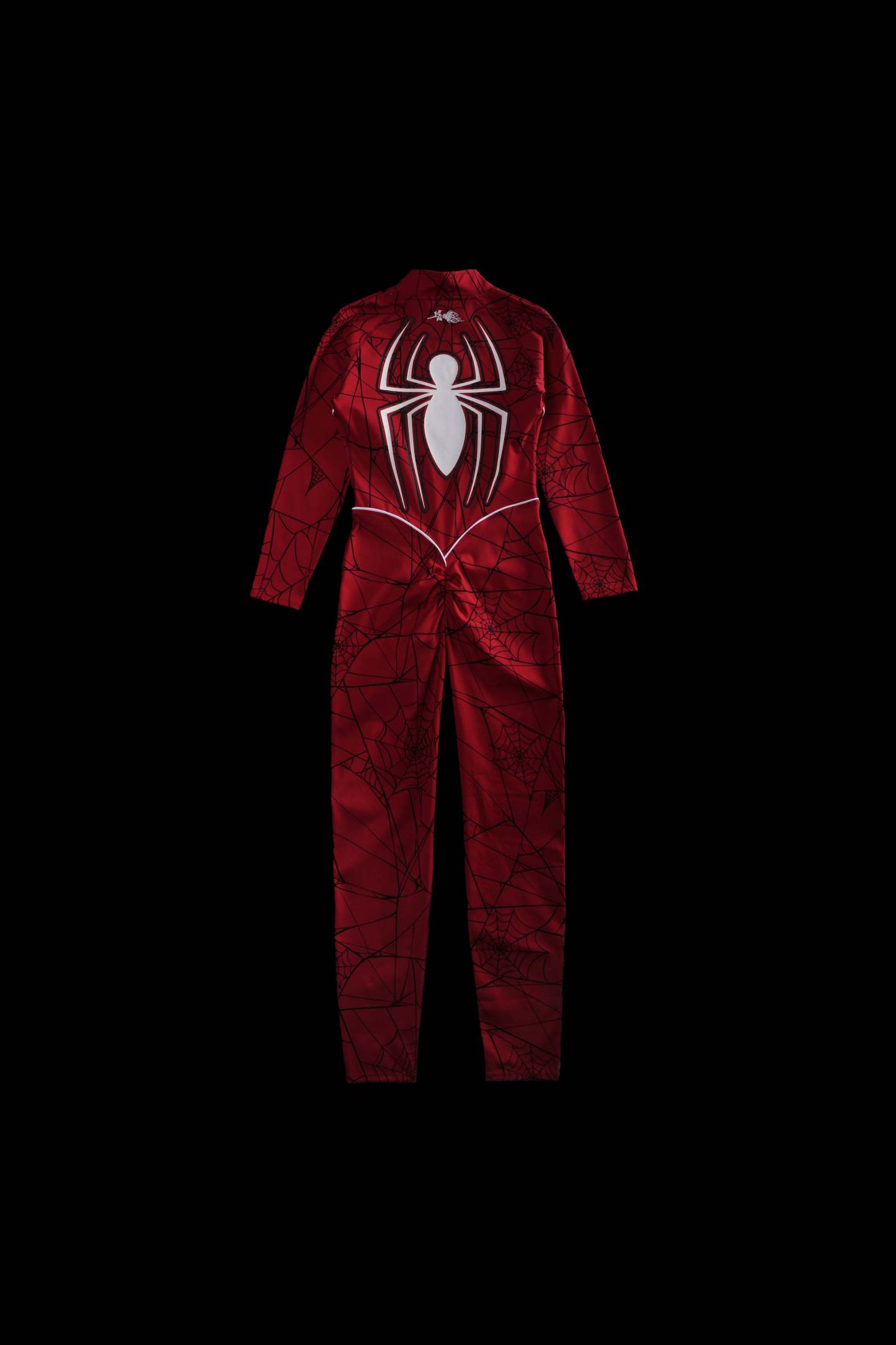 Urban Web Cat Suit in E-Red