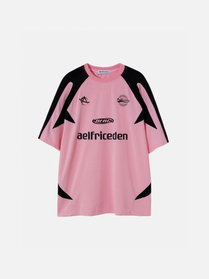  Eden Color Block Soccer Jersey
