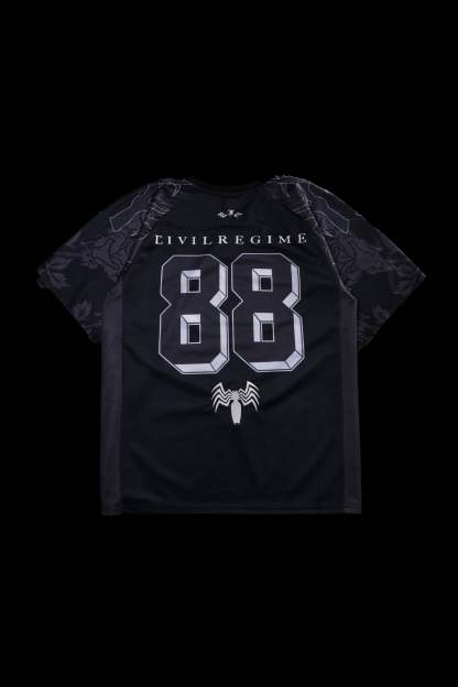 Venom Webs Classic Soccer Jersey in Black