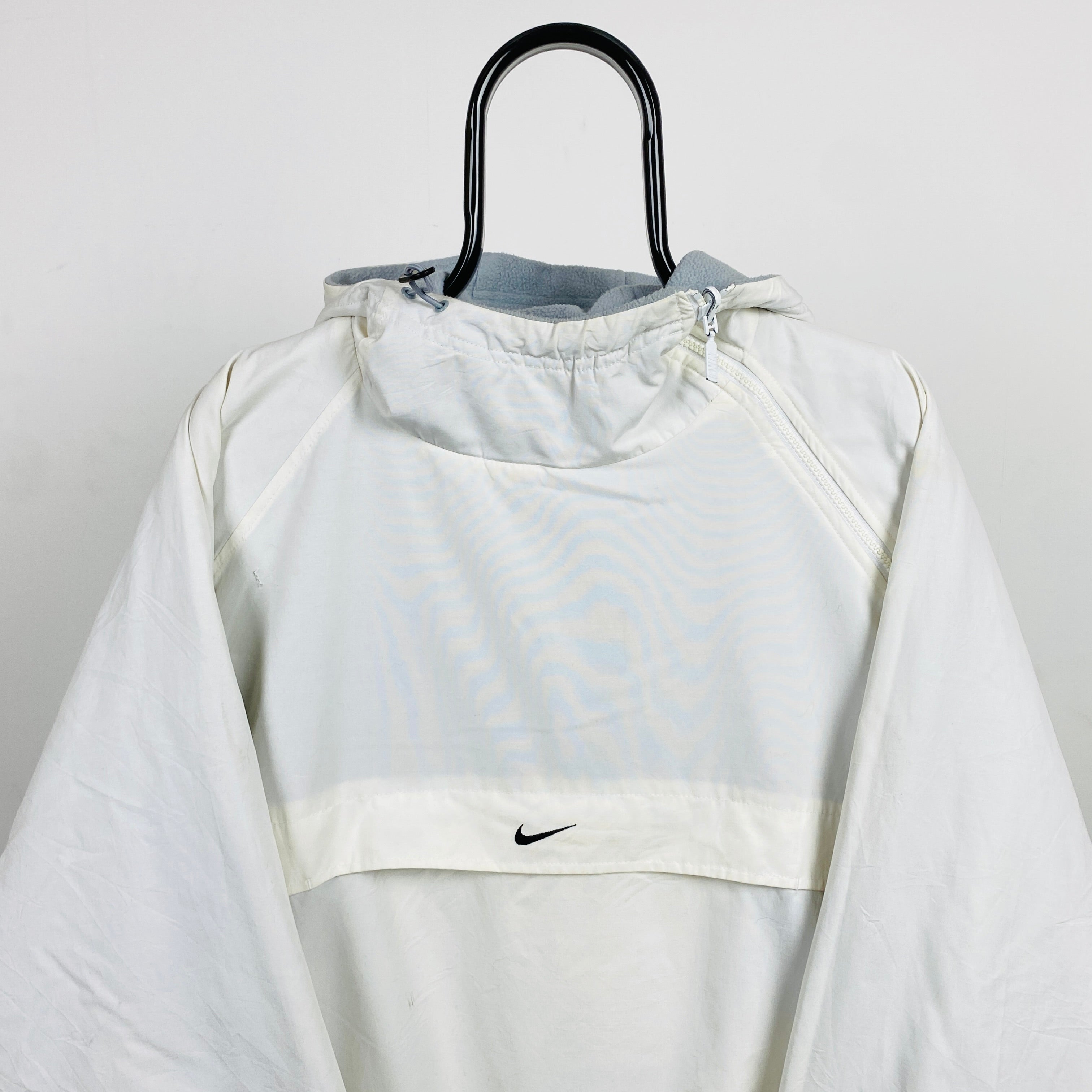 90s Reversible Sidewinder Fleece Coat Jacket Blue White