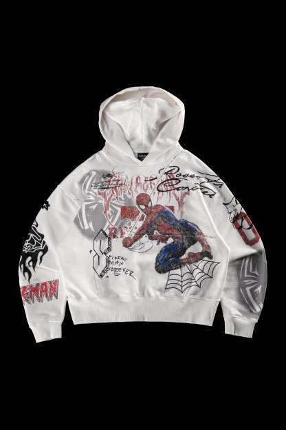 Team Spidey Forever Hoodie in Butter