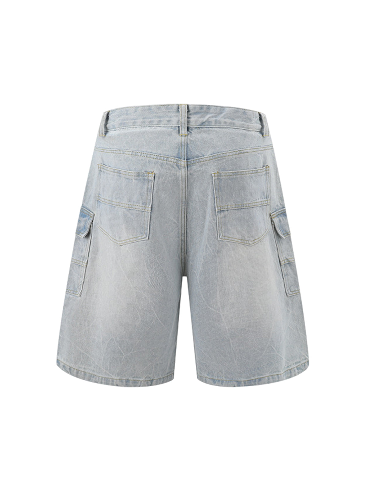 Short Sleeve Shirt & Shorts Denim Set