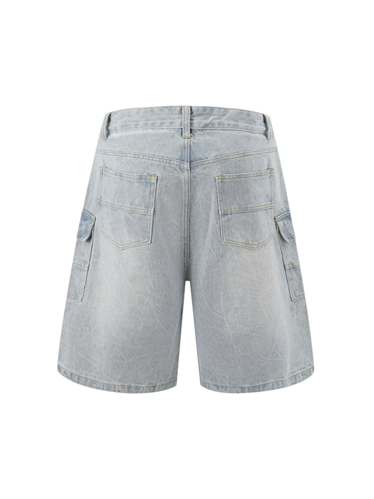 Short Sleeve Shirt & Shorts Denim Set