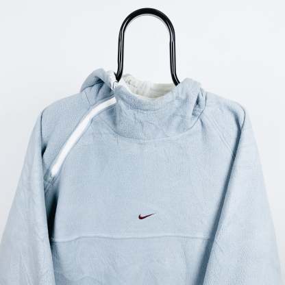 90s Reversible Sidewinder Fleece Coat Jacket Blue White