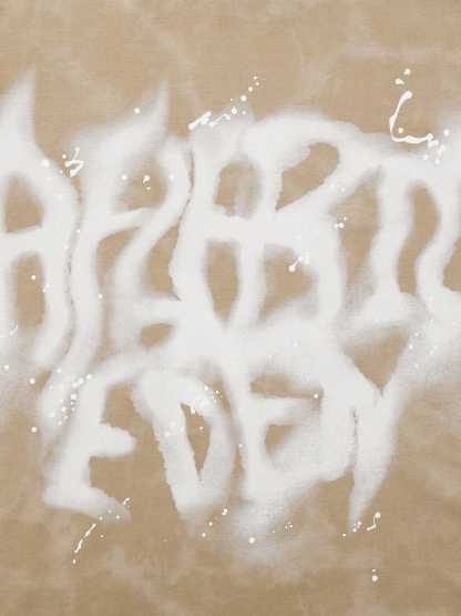  Eden Abstract Print Washed Tee