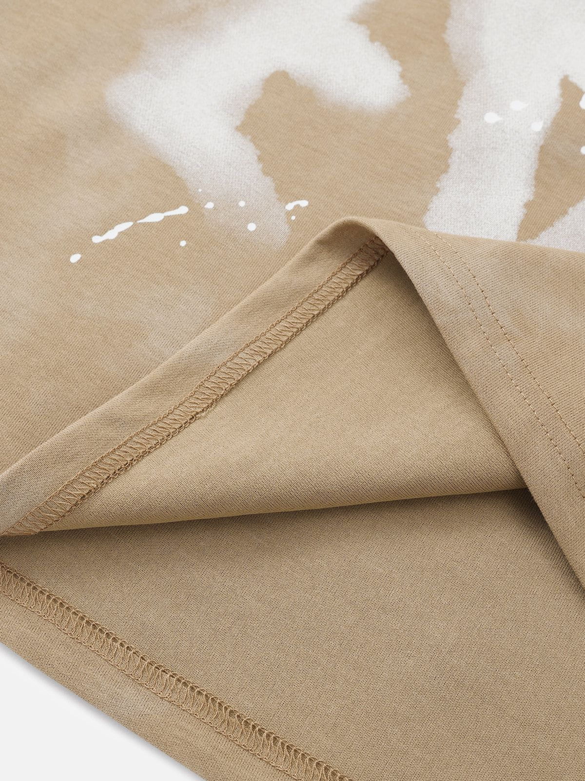  Eden Abstract Print Washed Tee