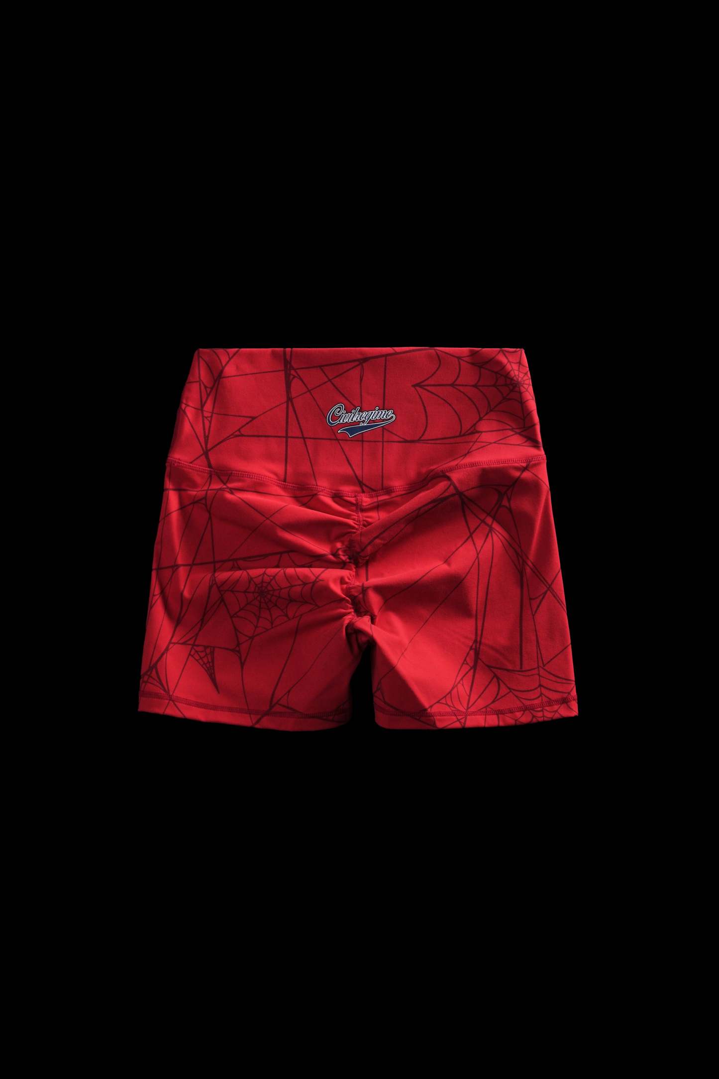 City Hunter Energy Bike Shorts in E-Red