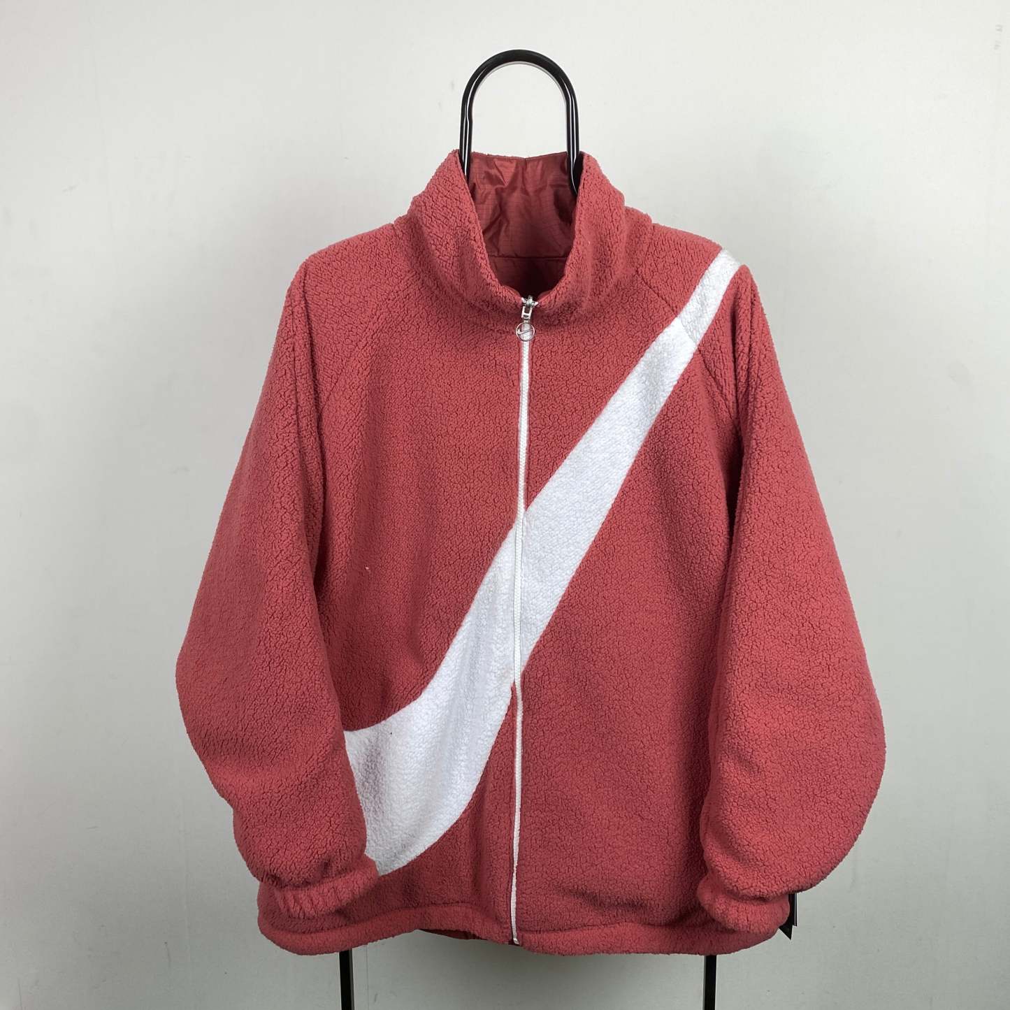 00s Reversible Fleece Coat Jacket Pink