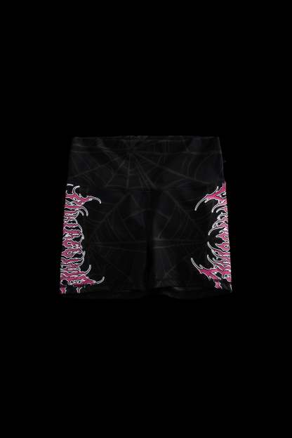 Shadow Coded Energy Bike Shorts in Black