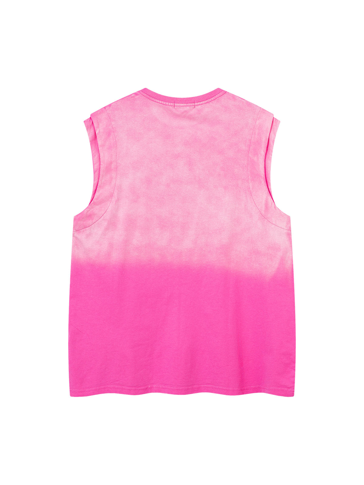 Gradient Embroidered Stars Tank Top
