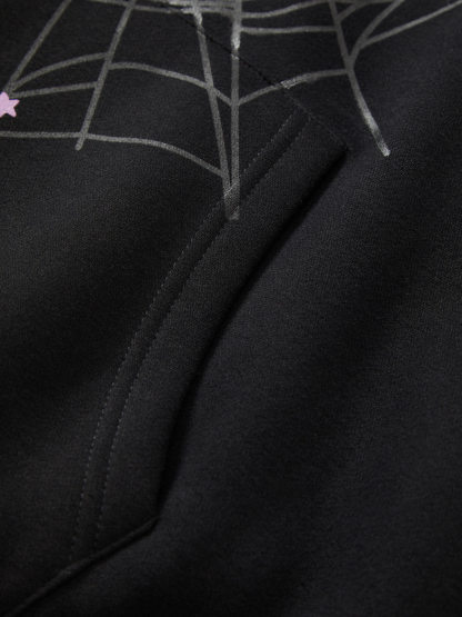 Ogulclon Spider Printed Sweatshirt And Sweatpants Set