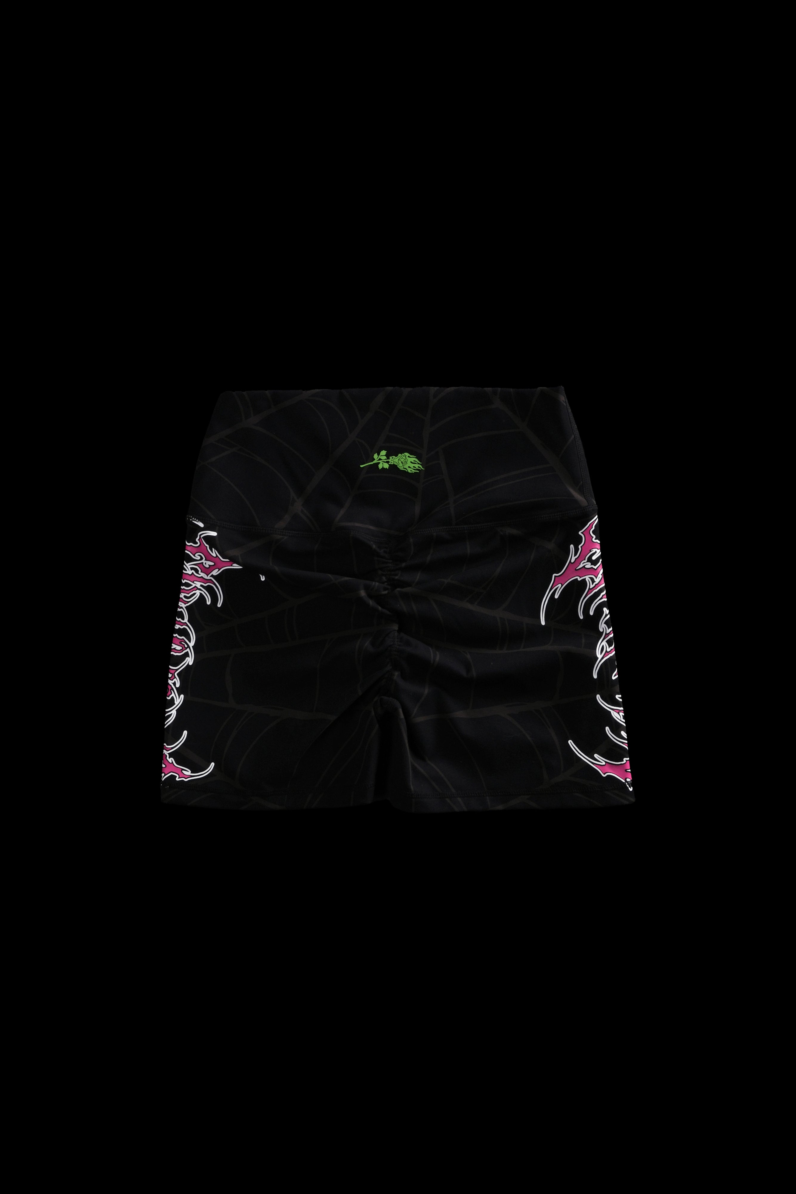 Shadow Coded Energy Bike Shorts in Black