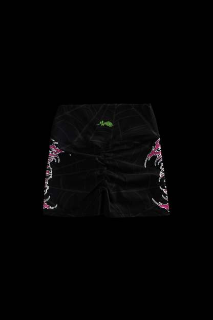 Shadow Coded Energy Bike Shorts in Black