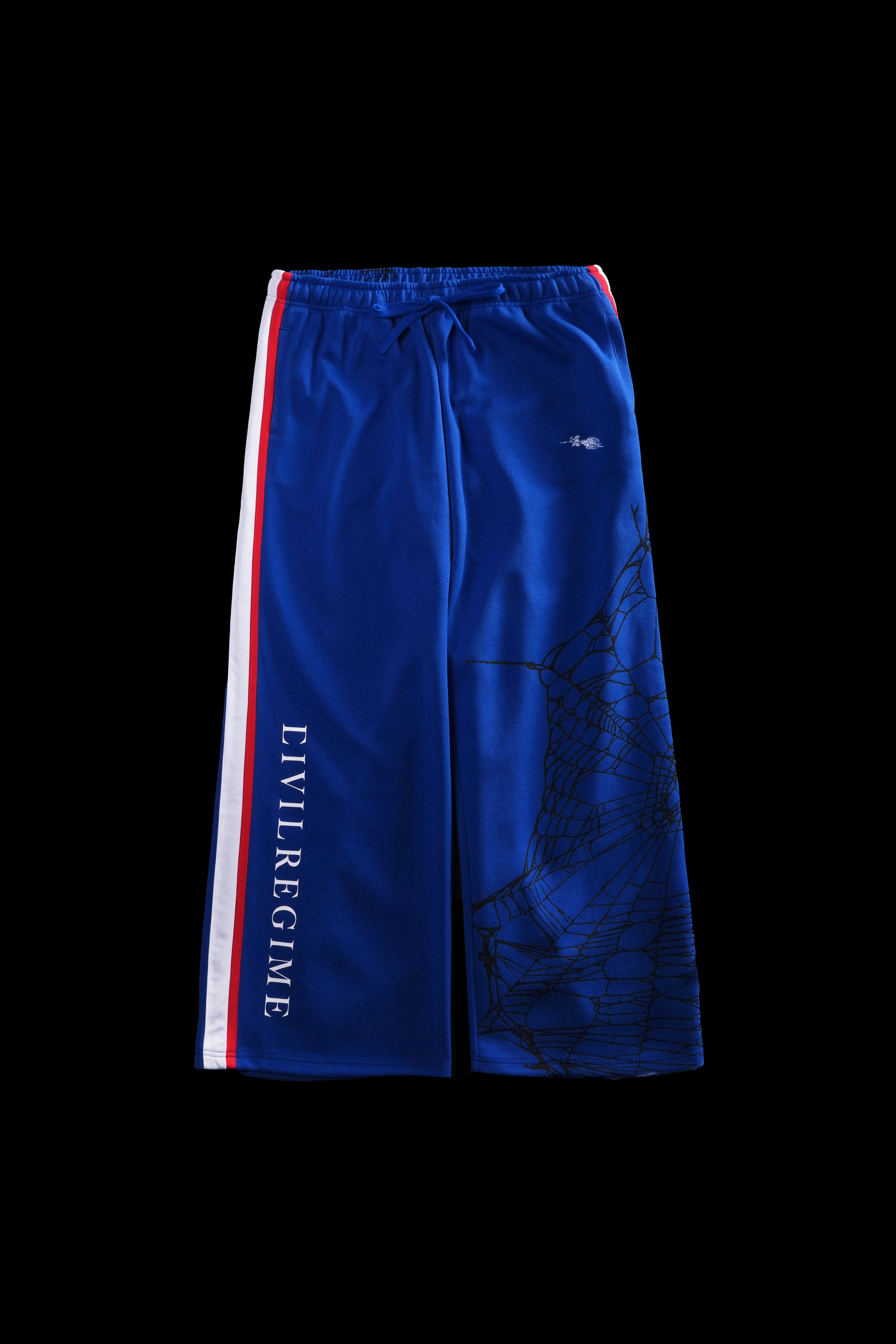 Vicious Varsity Track Pants in Collegiate Blue
