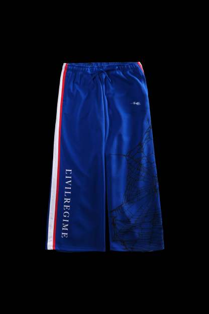 Vicious Varsity Track Pants in Collegiate Blue