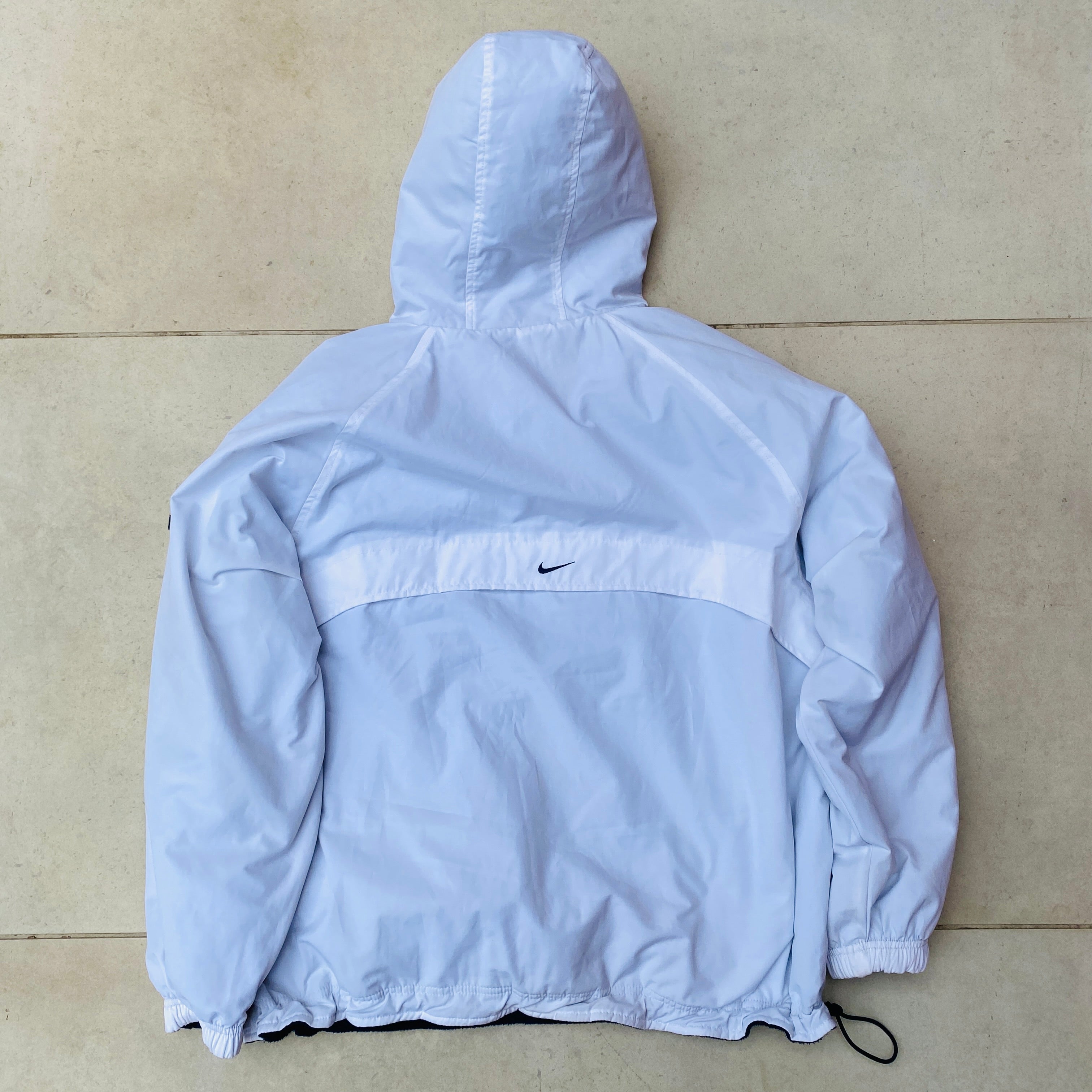 90s Nike Reversible Sidewinder Fleece Jacket Blue White 