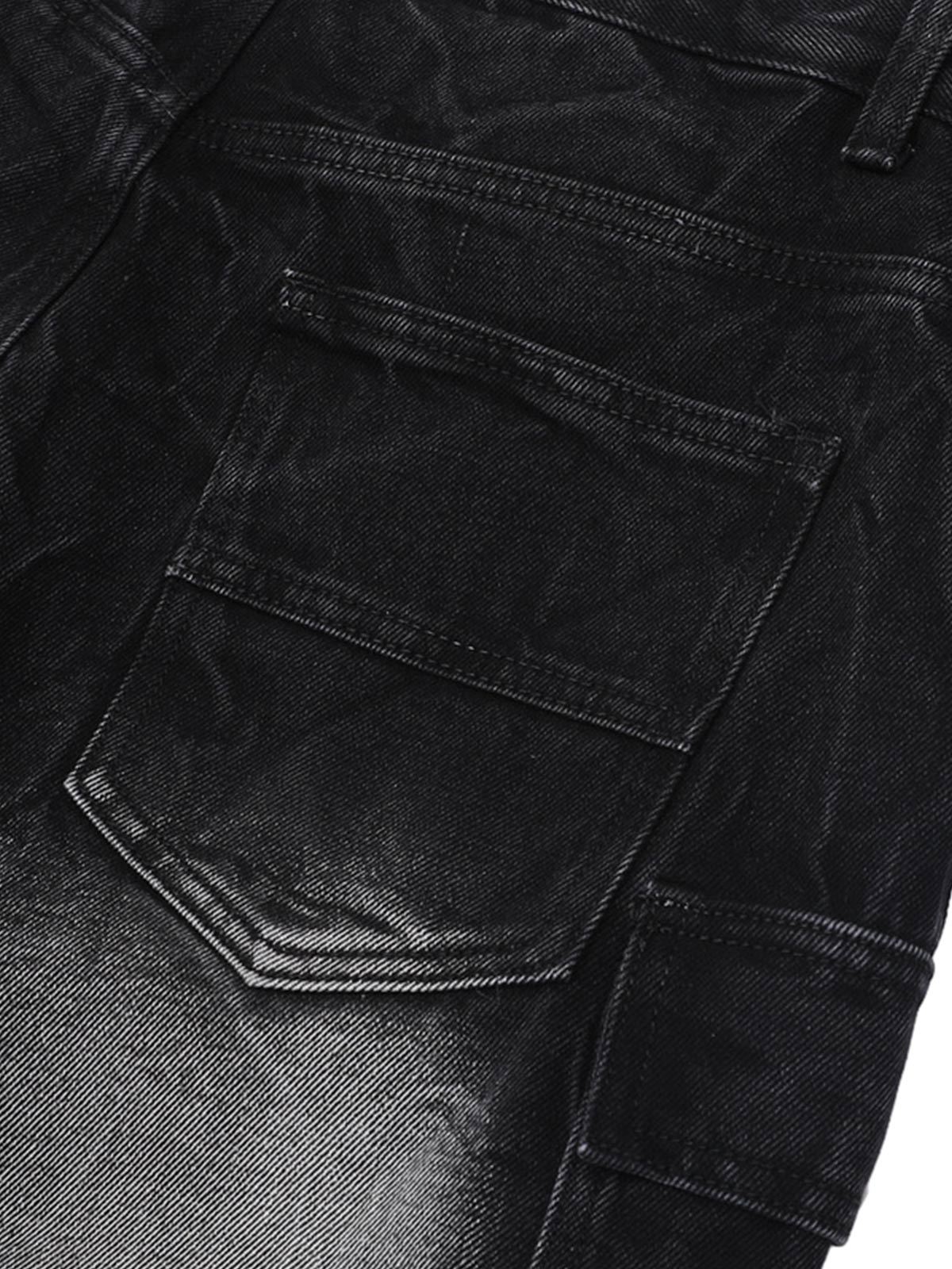 Short Sleeve Shirt & Shorts Denim Set