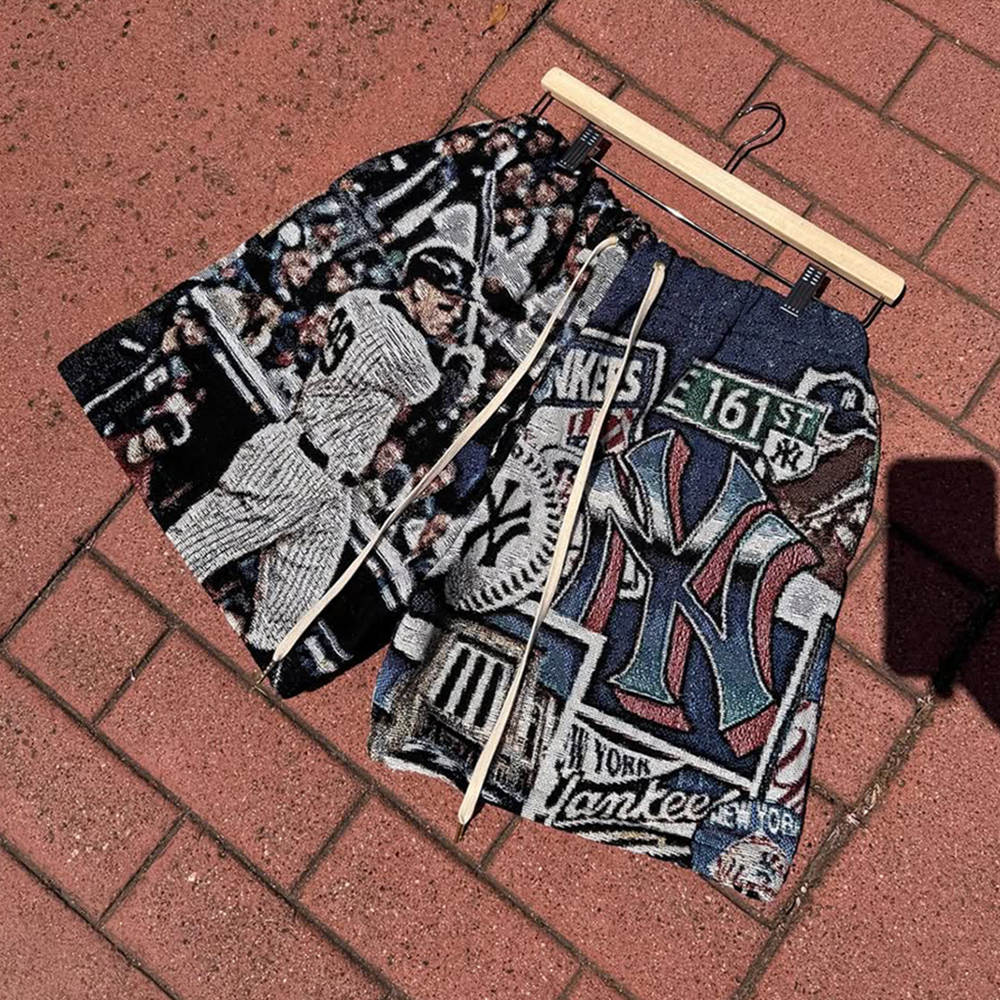 Fashion Sports Player Printed Pocket Shorts