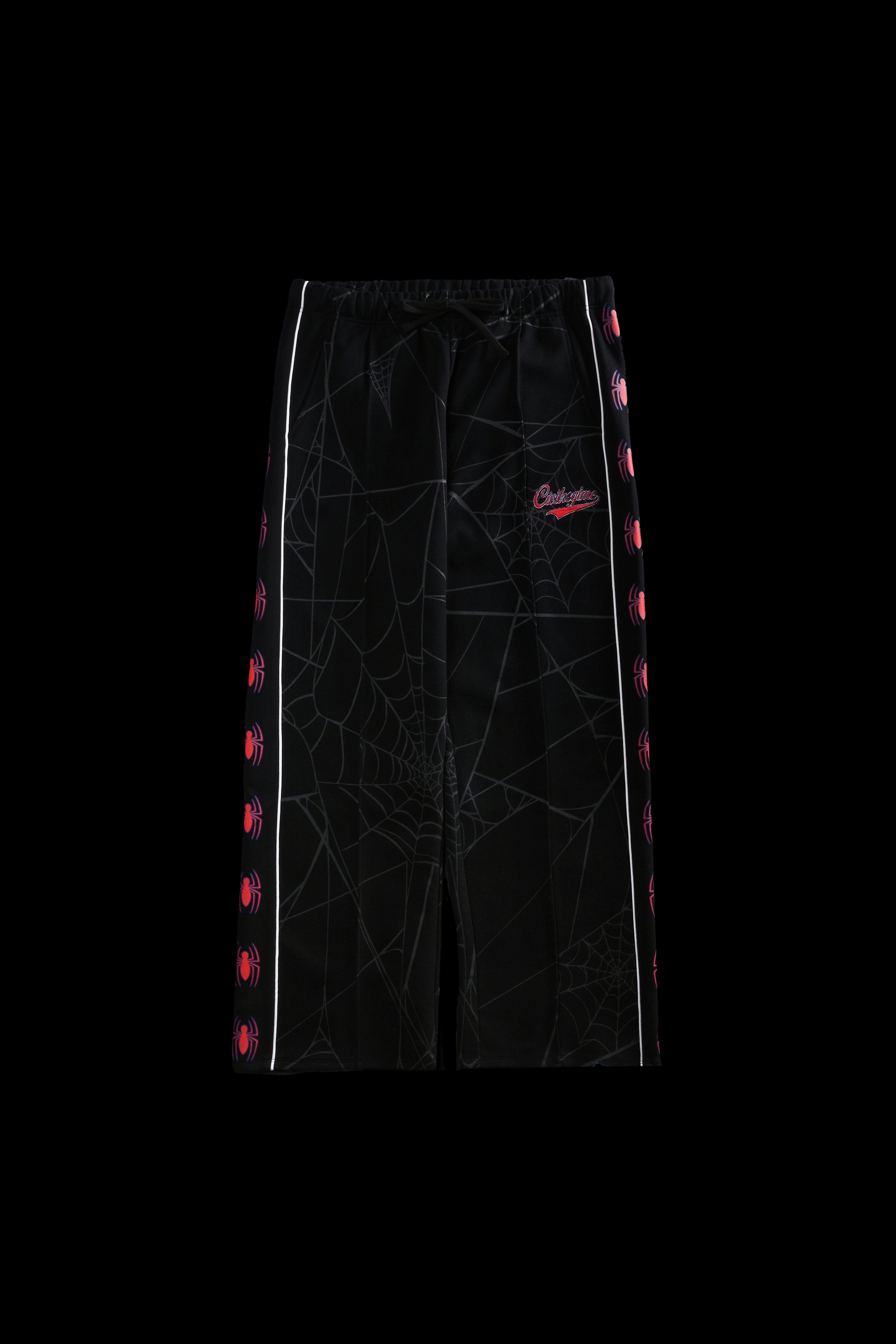 Spider Chaos Track Pants in Black