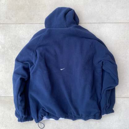 90s Nike Reversible Sidewinder Fleece Jacket Blue White 
