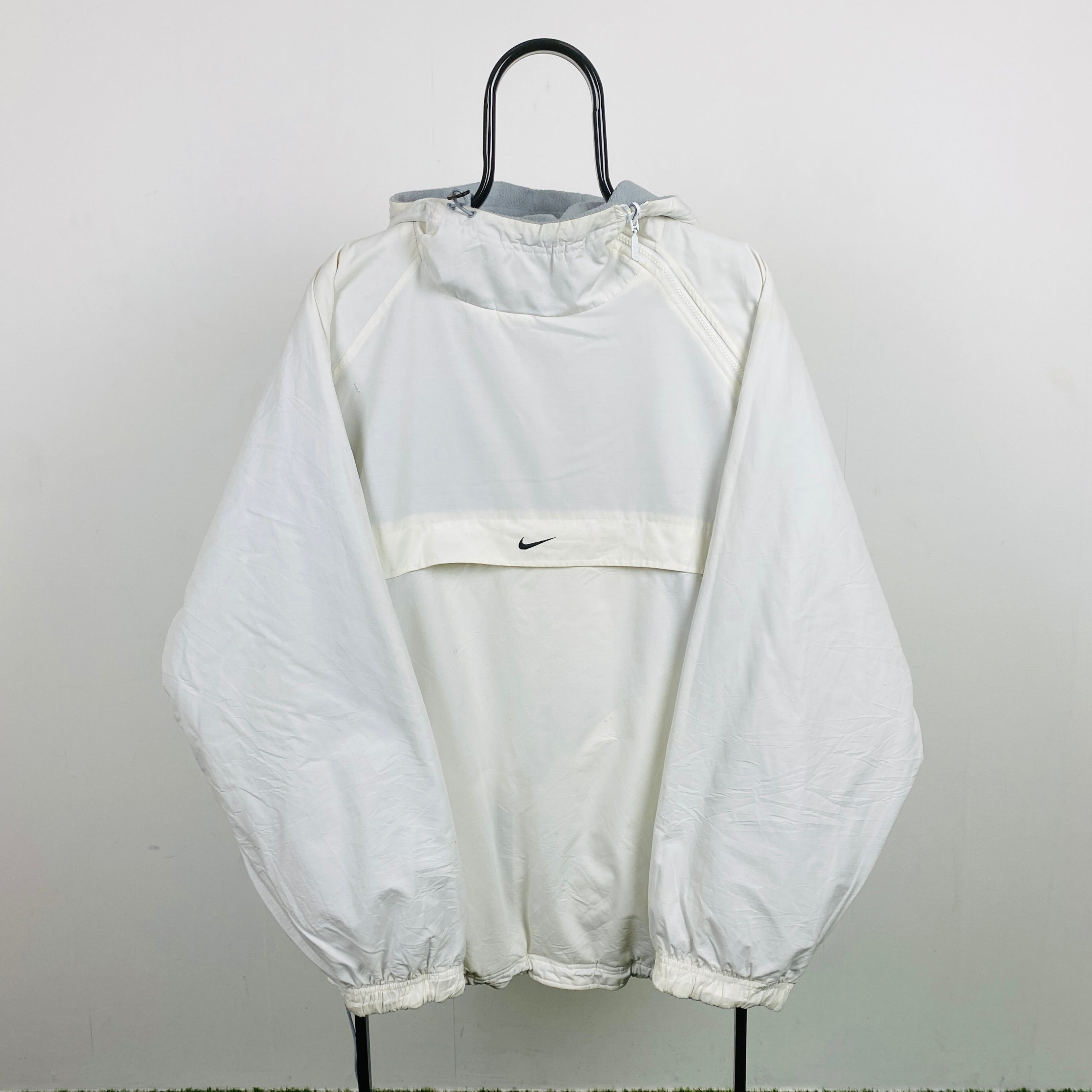 90s Reversible Sidewinder Fleece Coat Jacket Blue White