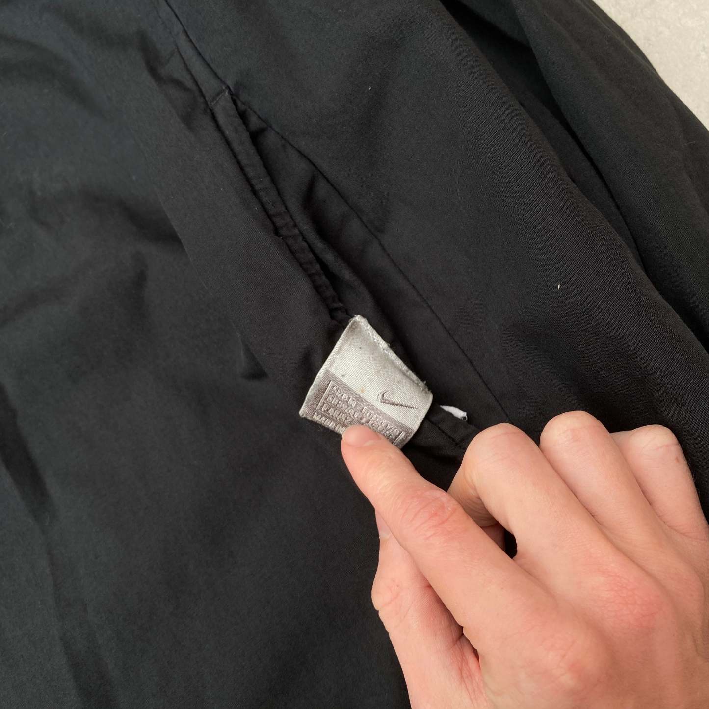 90s Reversible Fleece Sidewinder Fleece Jacket Black Blue 