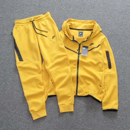 Conjunto Tech Fleece Amarelo 