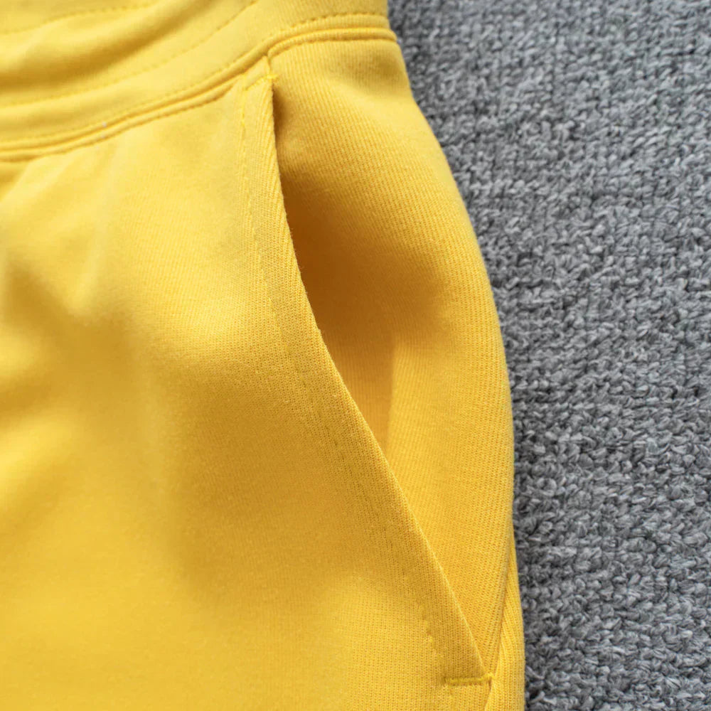Conjunto Tech Fleece Amarelo 