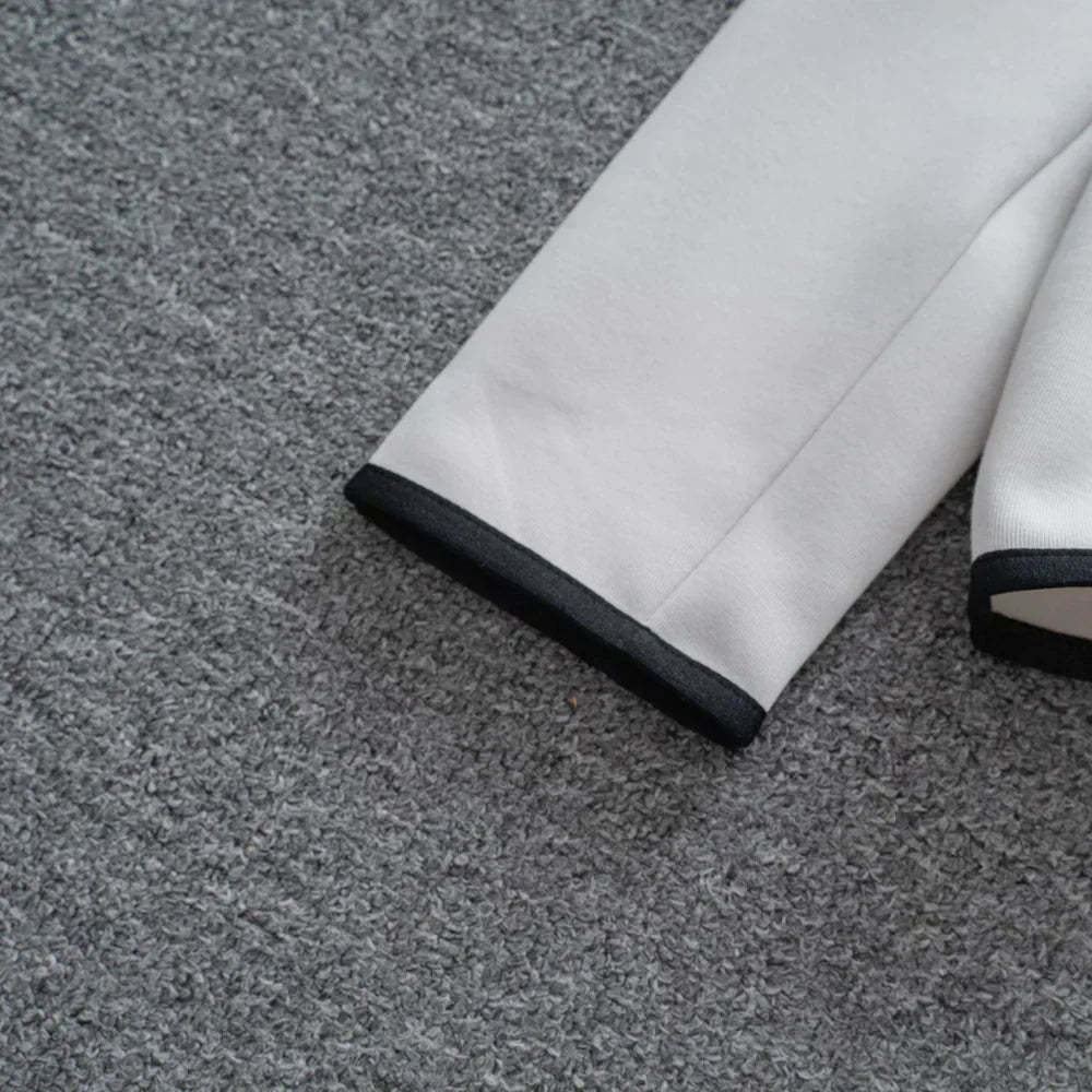 Conjunto Tech Fleece Azule Branco 