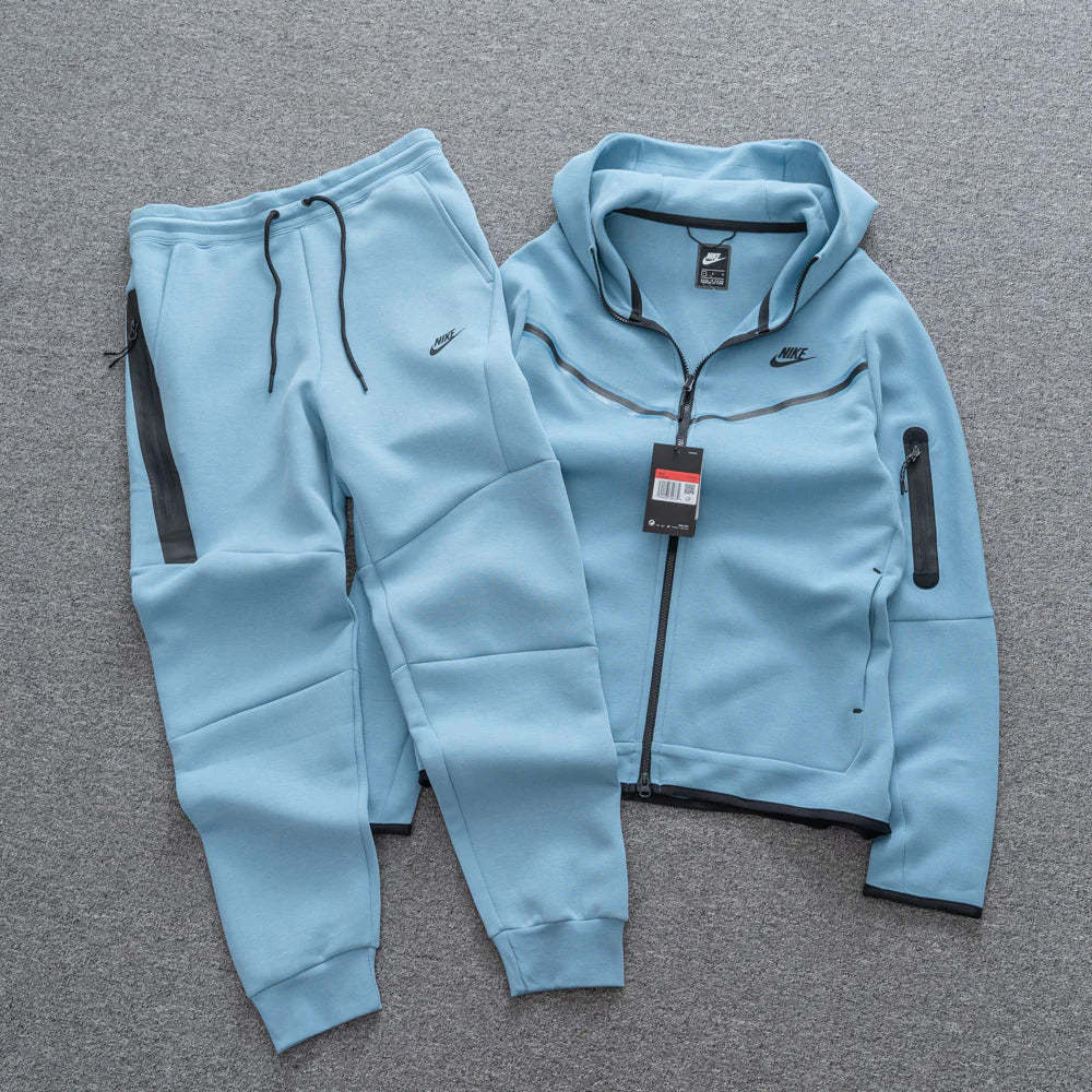 Conjunto Tech Fleece Azul