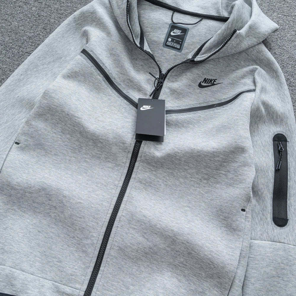 Conjunto Tech Fleece Cinza