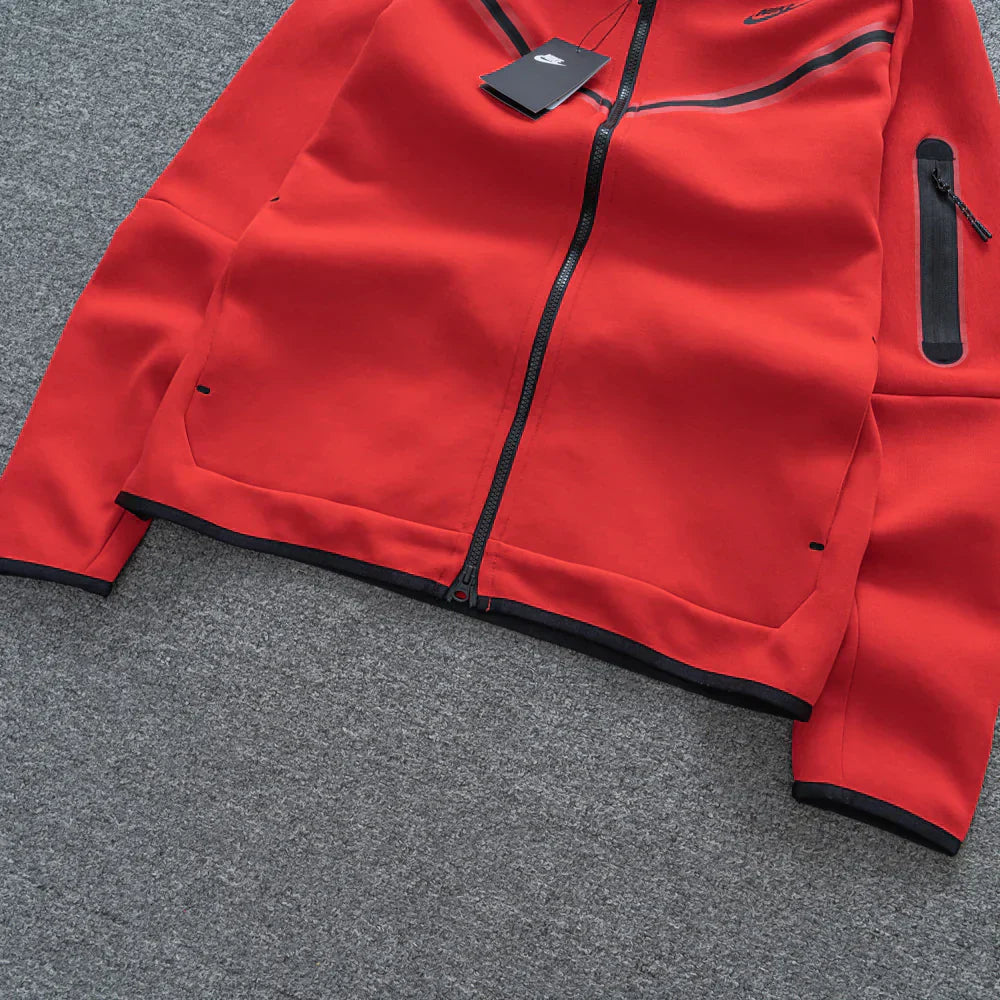 Conjunto Tech Fleece Vermelho 