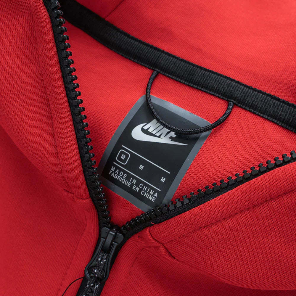 Conjunto Tech Fleece Vermelho 