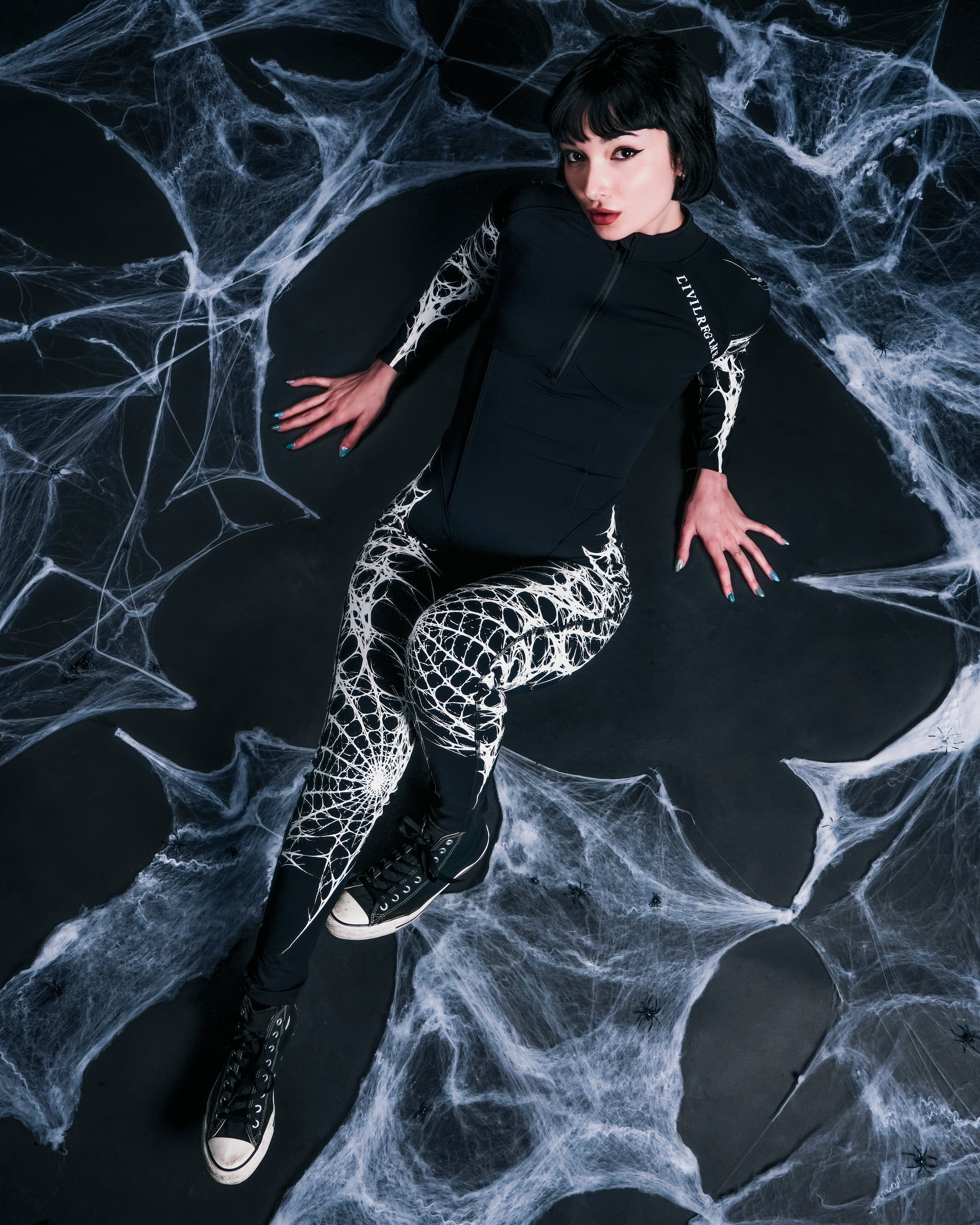 Verse Vixen Cat Suit in Black
