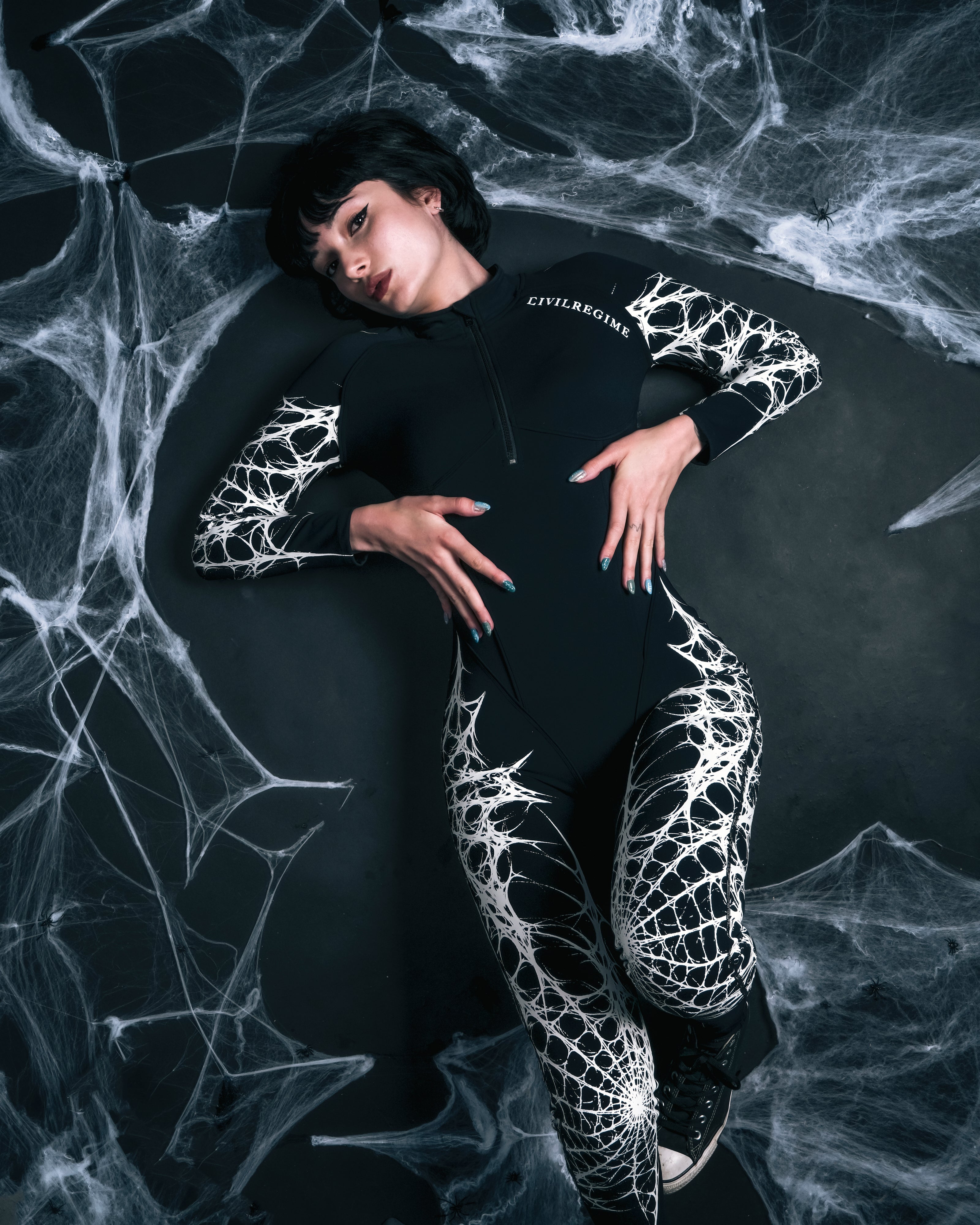 Verse Vixen Cat Suit in Black