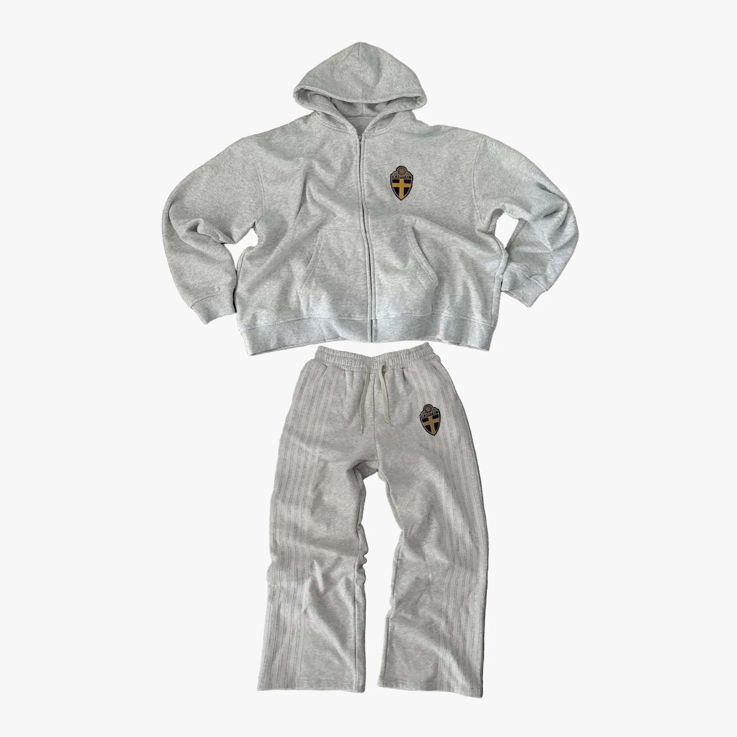 KAPITAL SWEDEN GREY TRACKSUIT (UNISEX)
