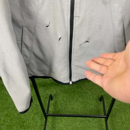 00s Reversible Fleece Coat Jacket Blue